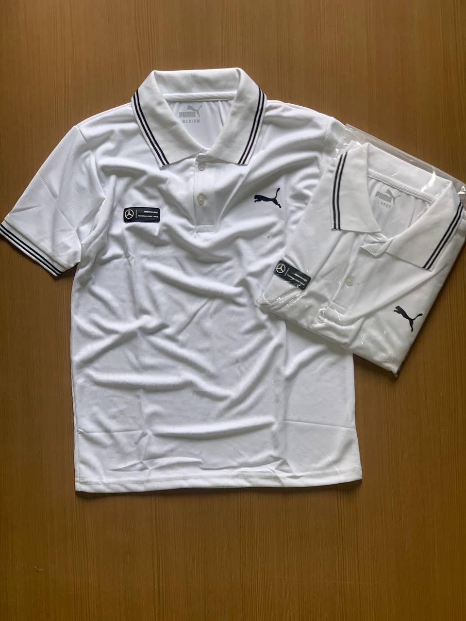 PUNA POLO NECK T-SHIRT  PL - White View 1