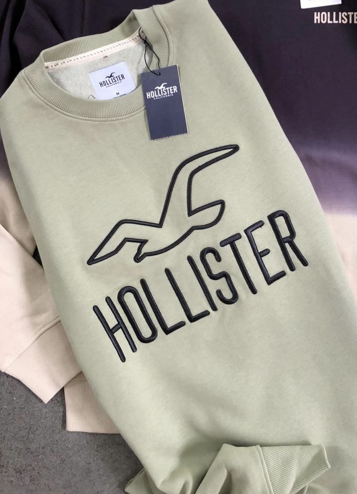 Hollistef sweatshirt K-864 - Sage Green
