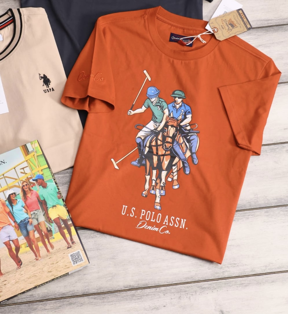 Uspa Round Neck Tshirt U-429