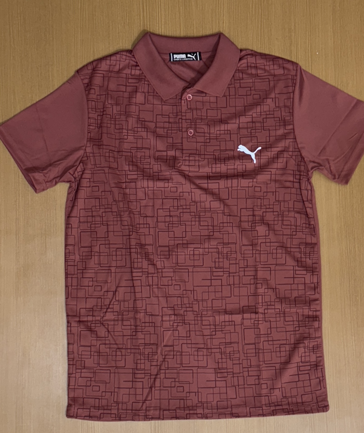 PUNA DRIFIT POLO TEES 748 - Dark Pink View 1