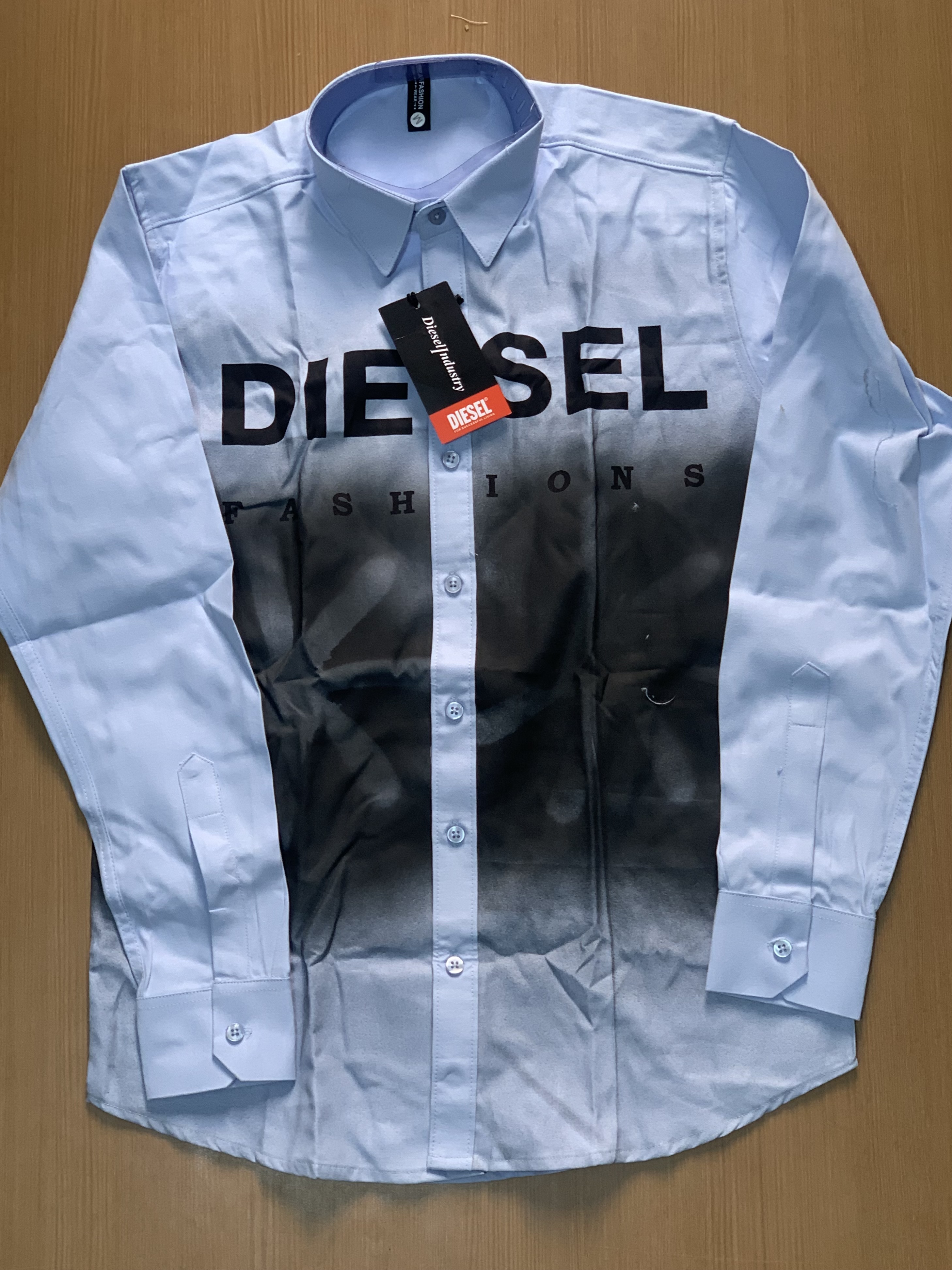 DIESEEL SHIRT HGXCG - SKY BULE View 1