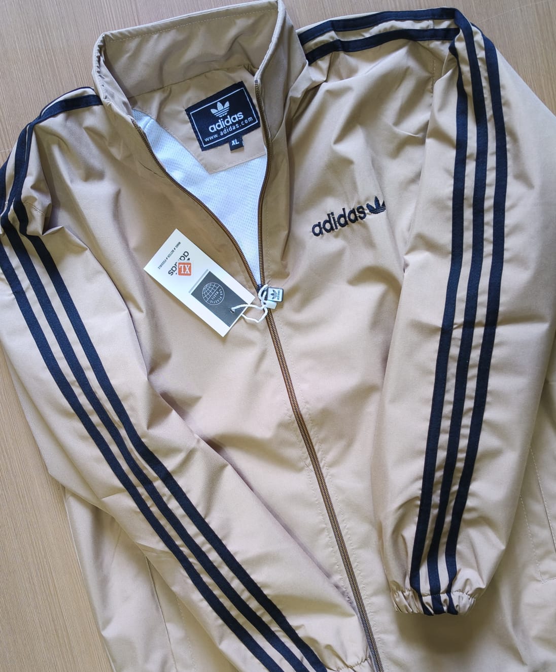 ADIDIS JACKET HH - Beige View 1