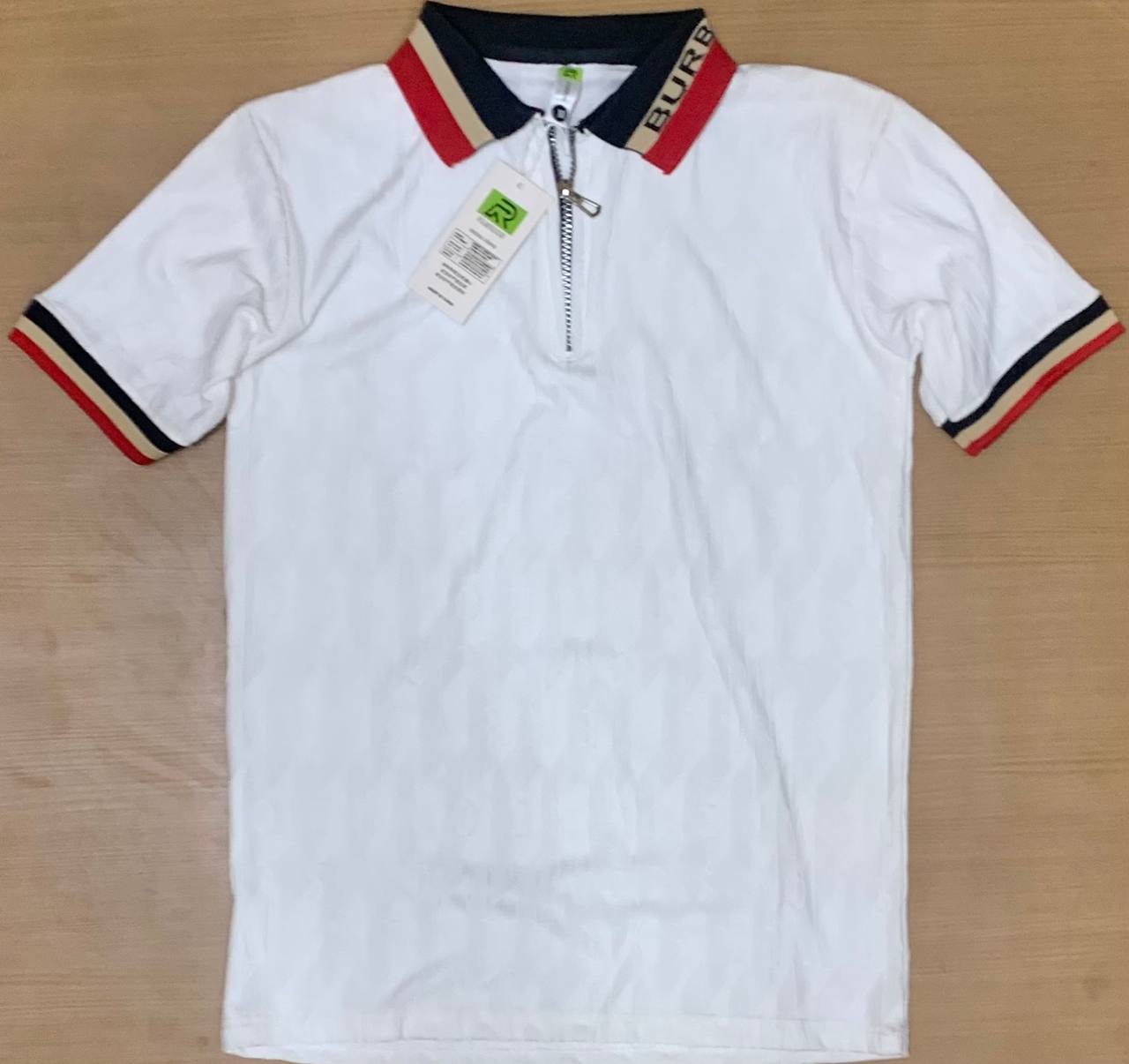 IMP POLO NECK T-SHIRT NBX - White View 1