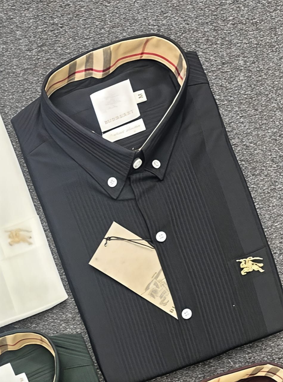 BURBENNY SHIRT GGG - Black View 1