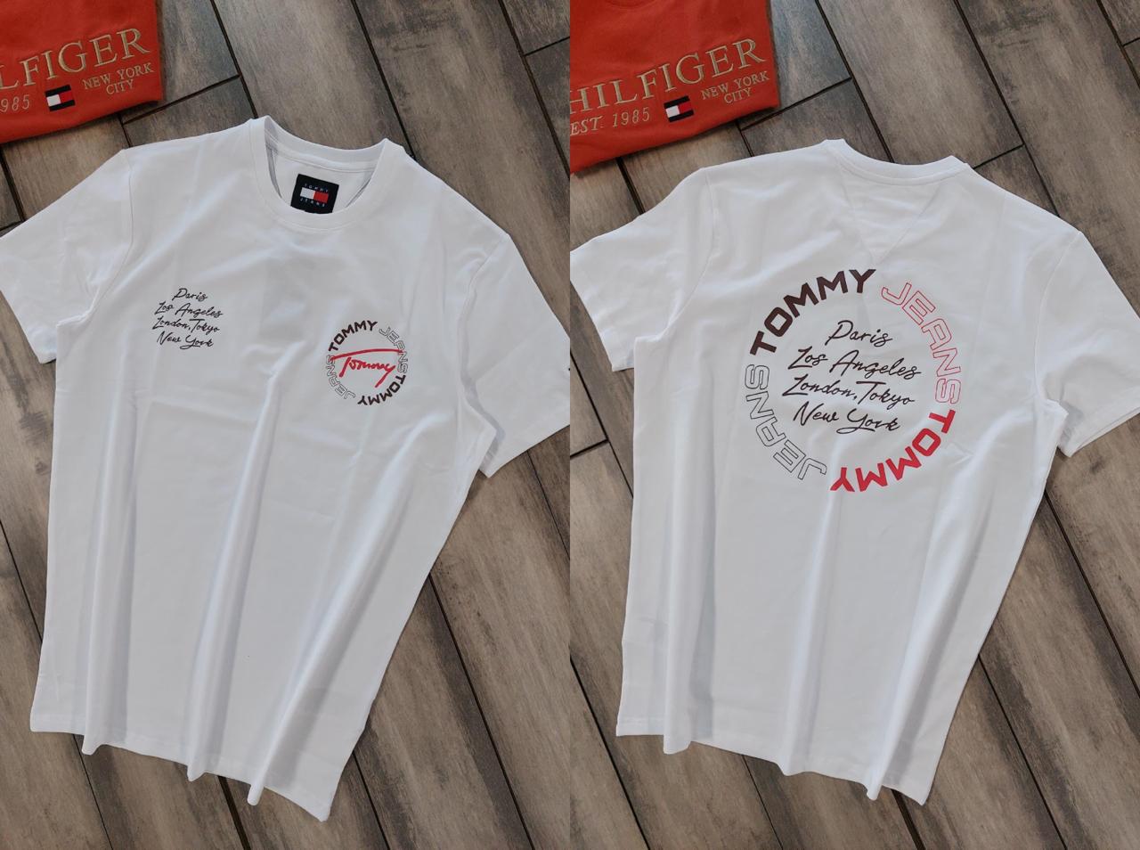 TOMMY HIL REGULAR FIT T-SHIRT ASD - White