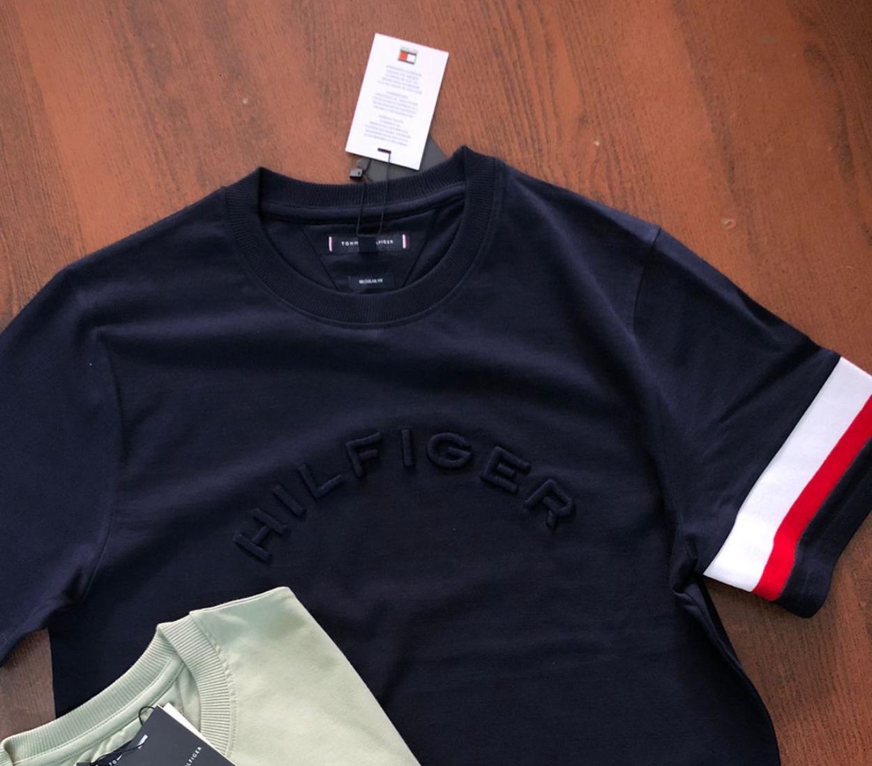 TOMMY HIL PREMIUM REGULAR FIT T-SHIRT MN